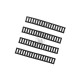MP Ladder Rail Covers (18 Slots) 4 Pack (BK), Boost handling comfort and protect your rail system with this 18-slot ladder-style rail cover from MP